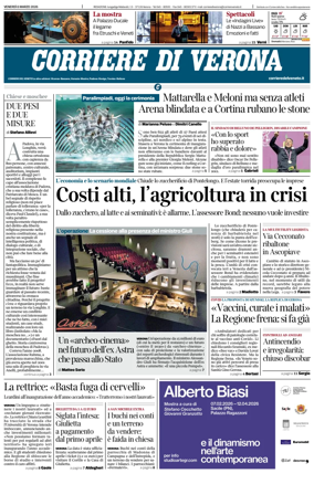 Cover of Corriere di Verona