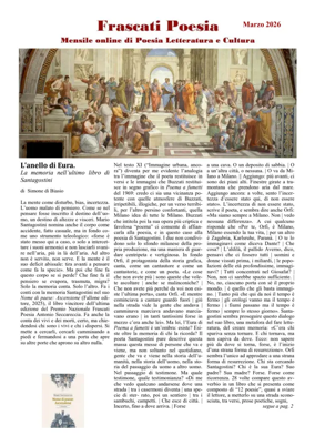 Cover of Frascati Poesia