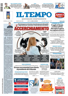 Cover of Il Tempo (Nazionale)