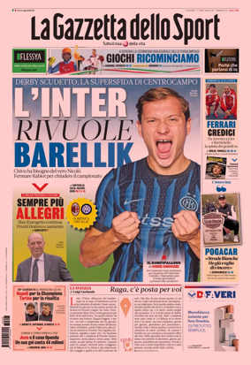 Cover of La Gazzetta dello Sport - Milano