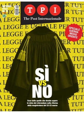 Cover of The Post Internazionale