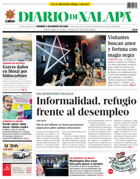 Cover of Diario de Xalapa