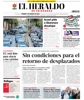 Cover of El Heraldo de Chihuahua