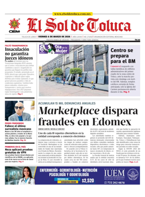 Cover of El Sol de Toluca