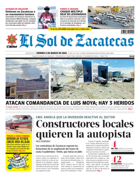 Cover of El Sol de Zacatecas
