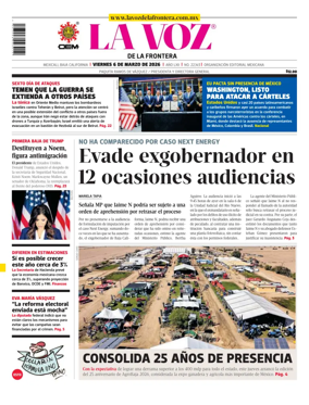 Cover of La Voz de la Frontera