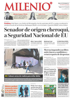 Cover of Milenio Monterrey