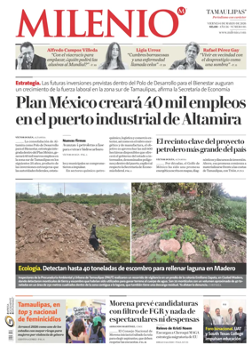 Cover of Milenio Tamaulipas