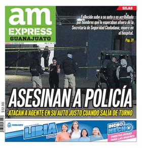 Cover of Periodico AM Express (Guanajuato)