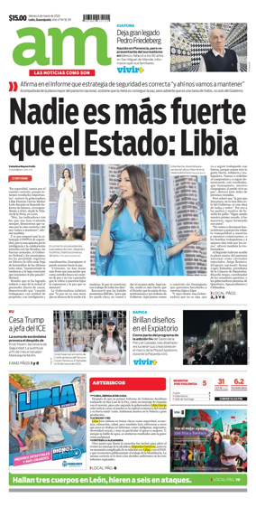 Cover of Periodico AM (Leon)