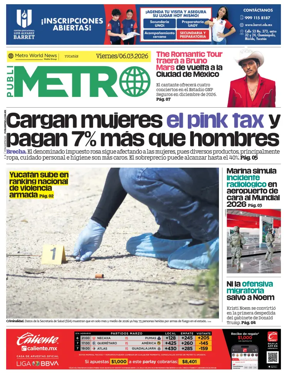 Cover of Publimetro Merida