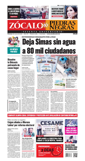 Cover of Zocalo Piedras Negras