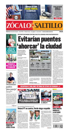 Cover of Zocalo Saltillo
