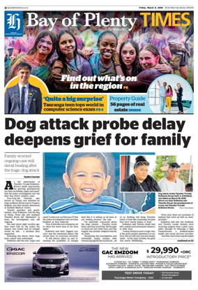 Cover of Bay of Plenty Times