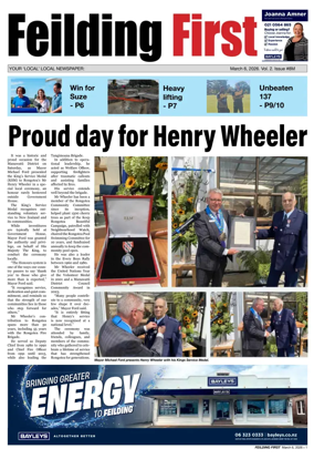 Cover of Feilding First