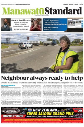 Cover of Manawatu Standard