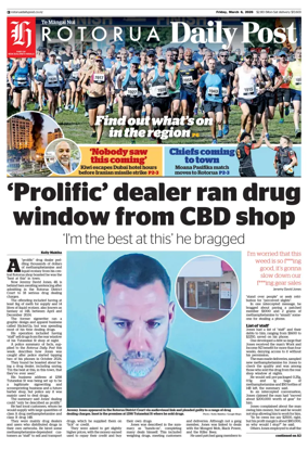 Cover of Rotorua Daily Post