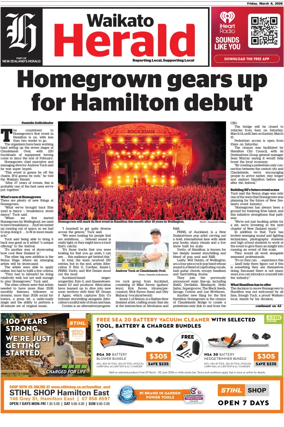 Cover of Waikato Herald