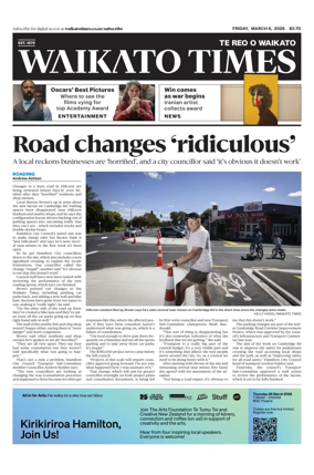 Cover of Waikato Times