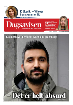 Cover of Dagsavisen