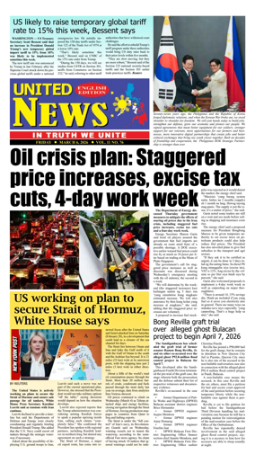 Cover of United News - English Edition