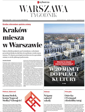 Cover of Gazeta Wyborcza Stoleczna