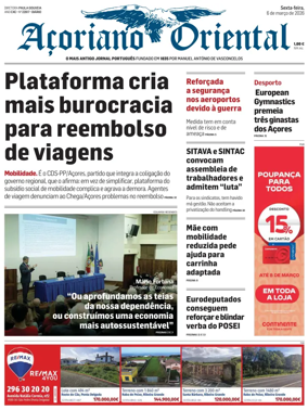 Cover of Acoriano Oriental