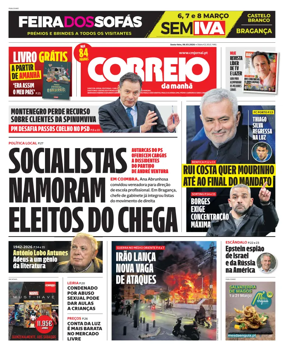 Cover of Correio da Manha