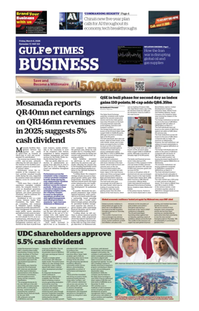 Cover of Gulf Times Business