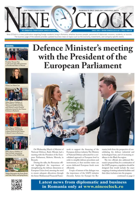 Cover of Nine o clock (Romania) Daily