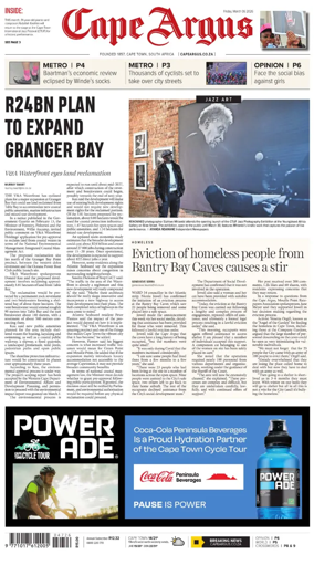 Cover of Cape Argus (PM Edition)