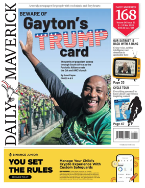 Cover of Daily Maverick