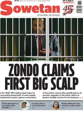 Cover of Sowetan