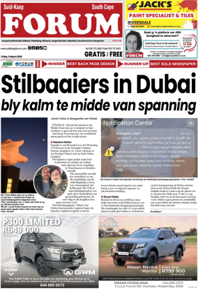 Cover of Suid-Kaap FORUM