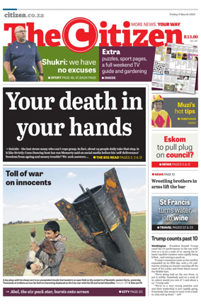 Cover of The Citizen (KZN)