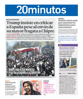 Cover of 20 Minutos Madrid