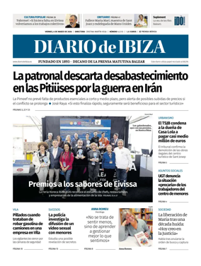Cover of Diario de Ibiza