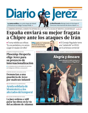 Cover of Diario de Jerez