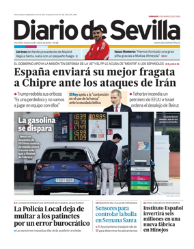 Cover of Diario de Sevilla