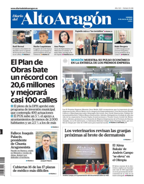 Cover of Diario del Alto Aragon
