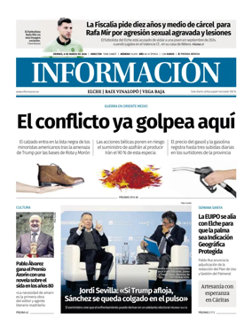 Cover of Diario Informacion (Elche y Vega Baja)