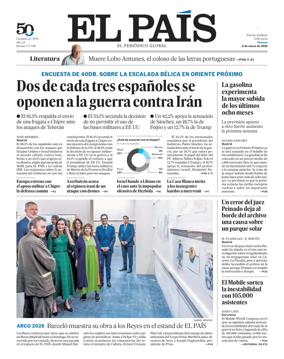 Cover of EL PAIS Catalunya