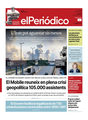 Cover of El Periodico - Catala