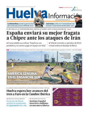 Cover of Huelva Informacion