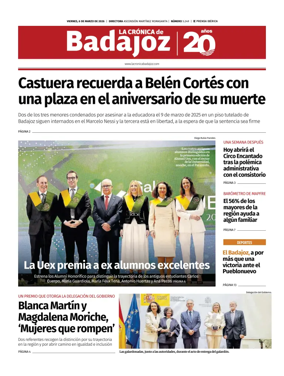 Cover of La Cronica de Badajoz BE