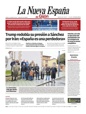 Cover of La Nueva Espana (Gijon)