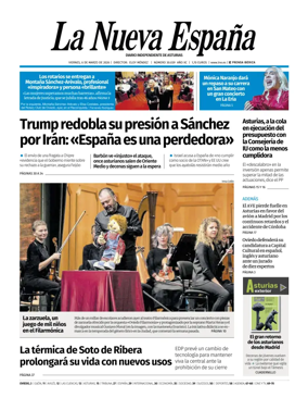 Cover of La Nueva Espana (Oviedo)