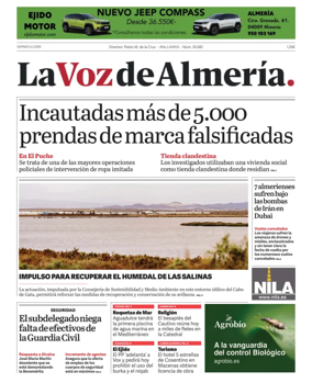 Cover of La Voz de Almeria