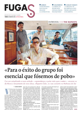 Cover of La Voz de Galicia (Monforte) - Fugas