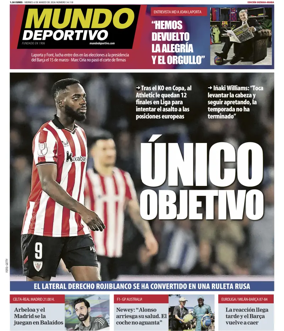 Cover of Mundo Deportivo (Bizkaia-Araba)